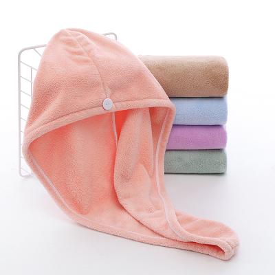 China From China Manufacturer QUICK DRY Large Microfiber Custom Quick Dry Hair Towel Turban Hair Towel Wrap For Lady for sale