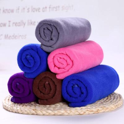 China Wholesale Microfiber Towel Hand Face Bath Towel High Quality Ultra Soft Quick Dry Custom Hair Towel QUICK DRY for sale