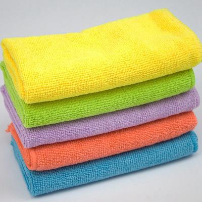 China 40*40cm Microfiber Cloth Cleaning Towel Eco-friendly Kitchen Towel QUICK DRY Microfiber Cleaning Cloths for sale