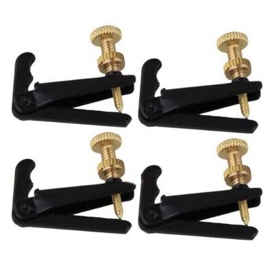 China Violin 3 Piece 4-4/4 Fine Tuner 4 Violin String Plate for sale