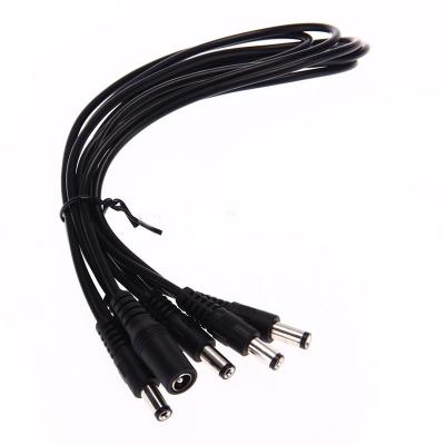 China GUITAR Best 5 Way Guitar Effect Pedal Daisy Chain Power Supply Cable Splitter Copper Wiring For Boss Black Electric Guitar Accessories for sale