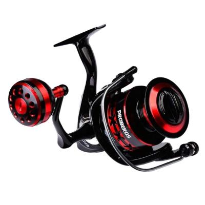 China Metal and Plastic CNC Spinning Machine 11-21KG Max Drag Metal Spool Saltwater Fishing Reel for Bass Pike Fishing Wheel for sale