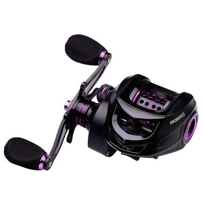 China Metal Wire Cup Baitcasting Reel Sea Fishing Reels Carbon Shell 7.2:1 Ratio 10KG Max Drag High Speed ​​Drag Casting Fishing Wheel for sale