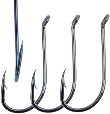 China Free Sample Octopus High Carbon Beak Compensated Fishing Hooks Black Nickel 8299 Hooks High Carbon Steel Sports Fishhooks for sale