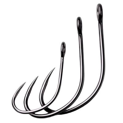 China Ocean Beach Fishing Spoon Hook Single Hook Spinner Bait Hook High Carbon Steel Fishing Tackle L51101 for sale