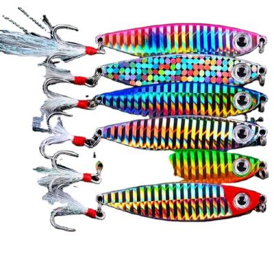 China Lead Alloy Metal Casting Rigs 7g 10g 15g 20g 30g Casting Fishing Tackle Lures Hard Spinners Artificial Bait Spinner Tackle for sale