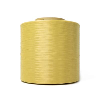 China Good quality sturdy durable 1500d new style flame retardant dyed aramid yarn glory flavor yellow textile for sale