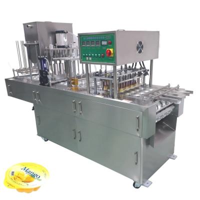 China Automatic Food Jelly Cup Packing Machine Filling Sealing Machine for sale