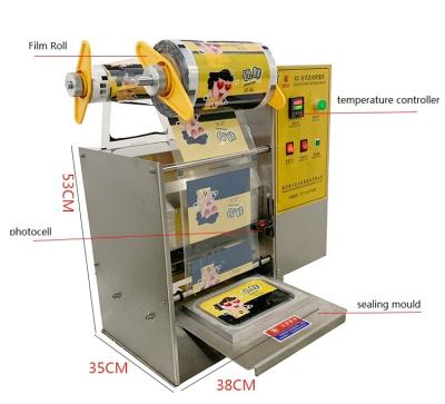 China Automatic Type Tray Sealer Machine Plastic Food/Food Tray Sealing Machine for sale