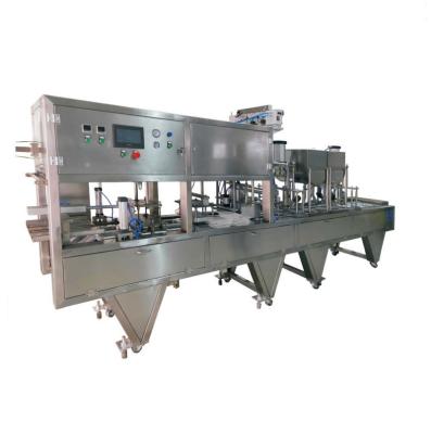 China Automatic Food Fast Food Lunch Tray Box Sealing Machine for sale