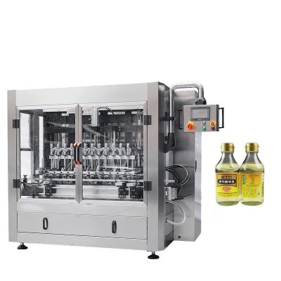 China Food High Speed ​​Oil Filling Machine Bottle Filling Machine Juice Production Line for sale