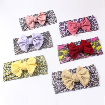 China High Quality Turban Hat Baby Girls Toddler Headband Hair Accessories Low Price Head Bands For Babies for sale