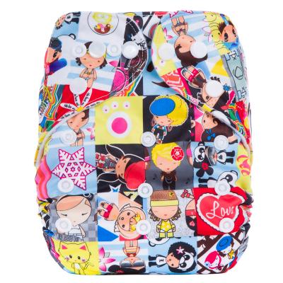 China Cathybaby Print Baby Cloth Diapers Cloth Cloth Diapers for sale