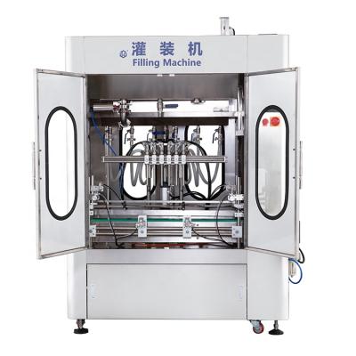 China Block new high quality jam Honey Syrup Automatic Filling Machine would match with labeling machine capping use for sale