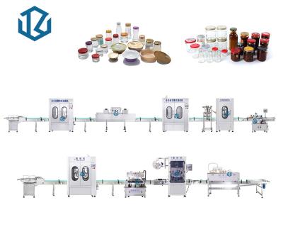 China Full Automatic Equipment Peanut Butter Straight Line Mixer Production Processing Line Of Products for sale