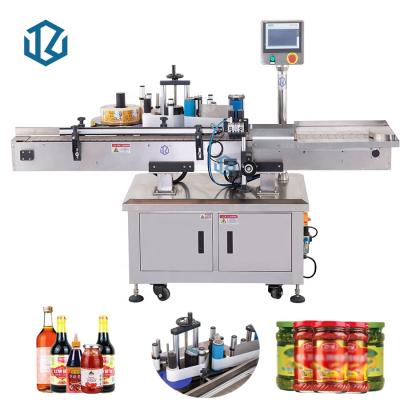 China Professional Customized Automatic Energy Saving Food Hotsale Glass Bottle Sleeve Labeling Or Sticker Machine for sale