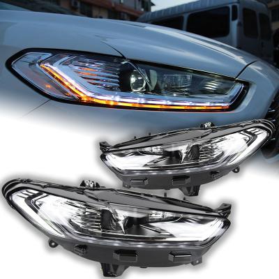 China Car Lights For Ford Mondeo Headlight Projector Lens Dynamic Head Lamp LED Headlights DRL Automotive Accessories Mondeo IV for sale