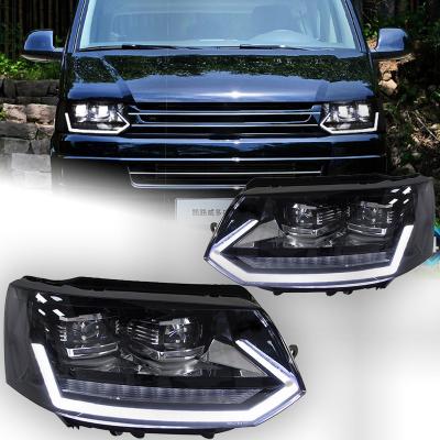 China Car Lights For VW Multivan Headlight Lens 2010-2015 T5 T6 Projector Lens 2010-2015 T5 T6 Automotive Accessories Drl Headlights Lamp LED MULTIVAN V (7HM) for sale