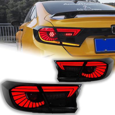 China Car Lights For Honda Accord LED Tail Lamp 2017-2021 Drl Rear Stop Brake Light Animation Automotive Accessory Accord for sale