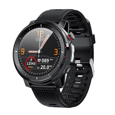 China GPS Navigation L15 Around Full HD Touch Screen Heart Rate Blood Pressure Smartwatch Smart Watch For Men for sale