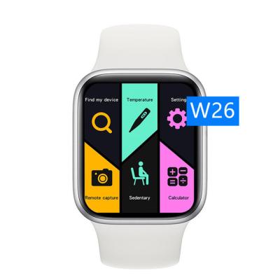 China Serie 6 Smartwatch W26 BT Wifi Smart Watch Call Touch Screen Wristwatches Heart Rate iwo w26 Smartwatch iwo w26 for sale