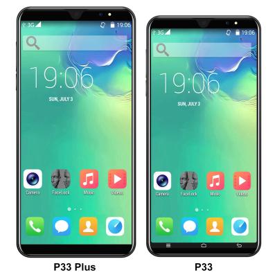 China 3G P33 pro 4GB+64GB 8MP+16MP High Definition Face Recognition 5.8 inch Factory Hot Selling Smartphone for sale