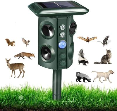 China New Garden Pigeon Vibration Electric Viable Outdoor Animal Mouse Solar Pest Reflector Snake Repellent for sale