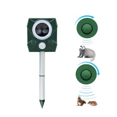 China Disposable PIR Sensor Solar Cat Dog Size Quality Waist Monkey Fox Ultrasonic Bird Reflector Outdoor Waterproof Snake Repellent for sale