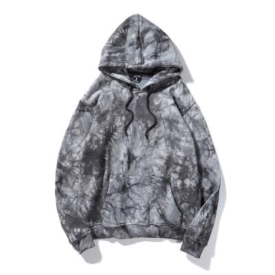 China Anti-Wrinkle Acid Washed Acid Washed Hoodies Mens Clothing Men's Long Sleeve Pullover Customized Logo Hoodies for sale