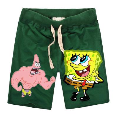 China Anti-Wrinkle Customized 100% Cotton Cartoon Comic Shorts For Men Custom Cartoon Shorts for sale