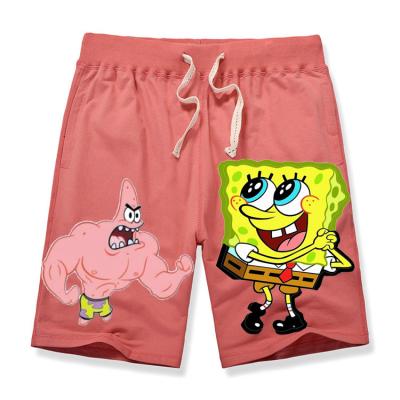 China Anti-Wrinkle Customized 100% Cotton Cartoon Comic Shorts For Men Cartoon Shorts Men for sale