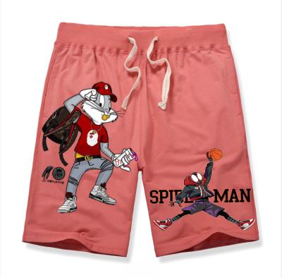 China Anti-Wrinkle Customized 100% Cotton Cartoon Comic Shorts For Men Mens Cartoon Abbreviations for sale