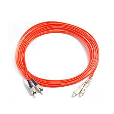 China Telecom / Network Fiber Optic Patch Cord Jumper Single Mode Duplex Fiber Optic Patch Cord FTTH for sale