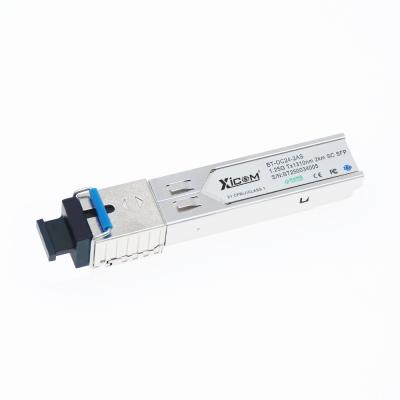 China Fiber Patch Cord Manufacture XICOM XC-OC24-2AS 1.25G Tx1310nm 2km SC Smart SFP for sale