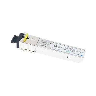 China Comfortable Handle XICOM XC-OC24-2BS 1.25G Tx1550nm 2km SC Smart SFP for sale