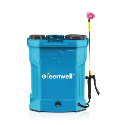 China Garden Greenwell Vietnam Lithium Electric Backpack Battery Powered Sprayer for sale