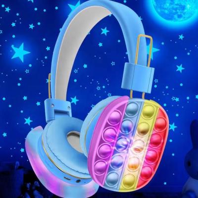 China Wireless Headband Air Vent LED Display Microphone Headband Wireless Headset for sale