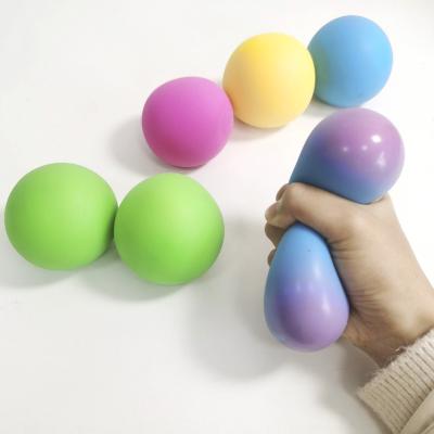 China Squeesh Squeeze Ball Stress Color Changing Sensory Squeeze Toys Squishy Balls For Kids And Adults for sale