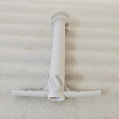 China Minimalist ABS Color Base Long Beach Umbrella Stand Thickness Beach Umbrella White Plastic Bottom Base Best for sale