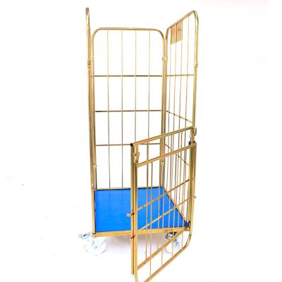 China Household Stackable High Quality Hotel Laundry Wheels Cart Cleaning Cart for sale