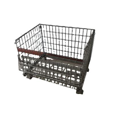 China Sustainable Collapsible Storage And Display Storage Galvanized Outdoor Wire Mesh Cages For Warehouse for sale