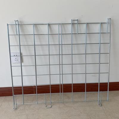 China Modern Cheap Galvanized And Powder Coating Welded Wire Mesh Shelf For Roll Cages for sale