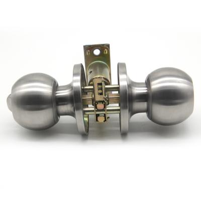 China Durable South American Hardware Top Security Bathroom Cylindrical Door Knob Lock for sale