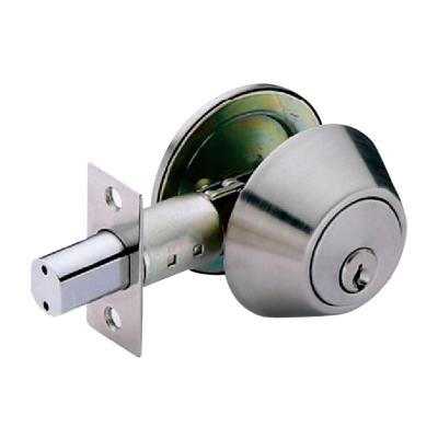 China Apartment Bathroom High Quality Single Cylinder Bolt Dead Door Lock for sale