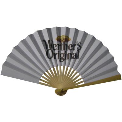 China Paper Folding Pocket Fan Bamboo Chinese Traditional Hand Fan For Event Party for sale