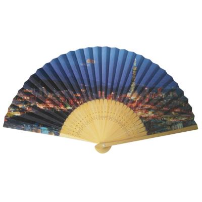 China Vintage Chinese Folding Hand Fan Decorative Painted For Wedding Birthday Party for sale