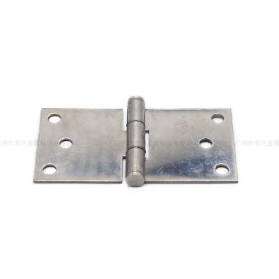 China Durable Customized Precision Cast Stainless Steel 180 Degree Open Door Flat Hinges for sale