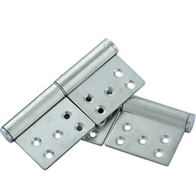 China Durable With Hole Stainless Steel Shape Flat Door Hinge for sale