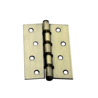 China Long Life 4BB AB Color Cabinet Hinge Iron Ball Bearing Hinge Custom Dark Green Door Hinge for sale