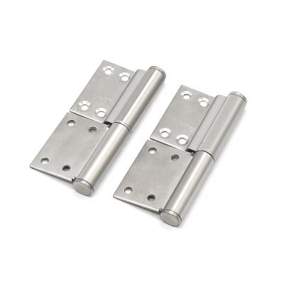 China Durable 4inches 2.0mm Thickened Stainless Steel Cabinet Pivot Self Closing Folding Door Hinge for sale